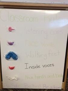 Visual Classroom Rules